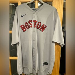 Nike Boston Red Sox Xander Bogaerts #2 Gray Baseball Jersey XXL 2XL